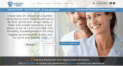 Desktop Screenshot of bloorstreetdental.com
